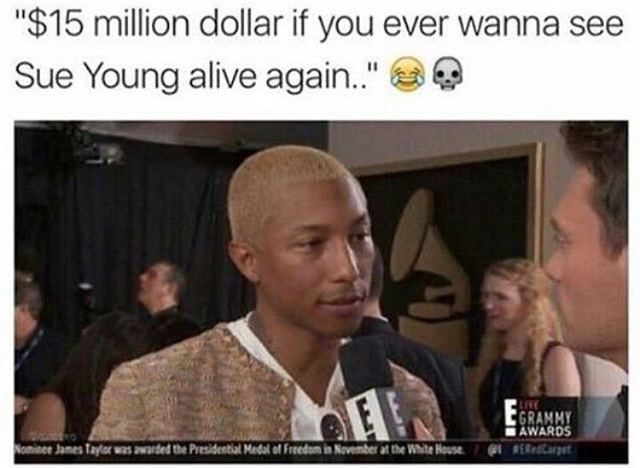 Young Thug 'Sue Young' Ransom Meme — Cultural Commentary