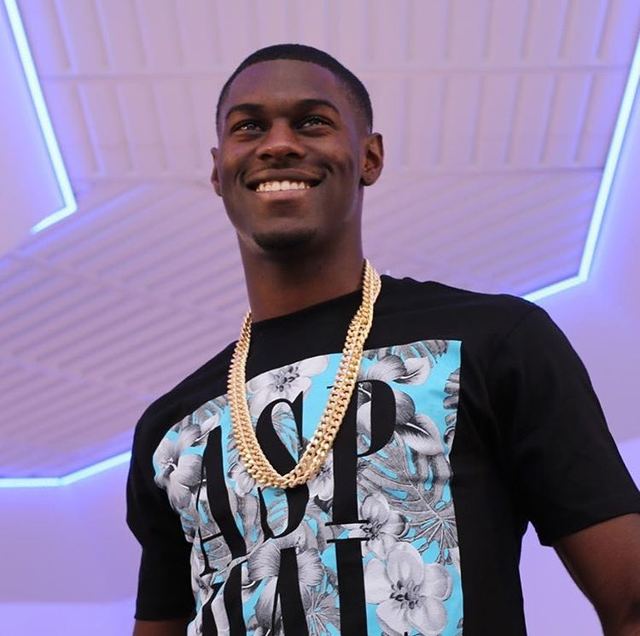 DAJAI — Blue Neon Backdrop