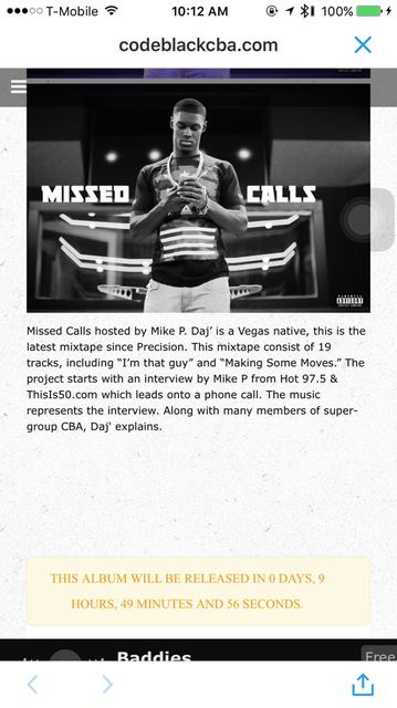 MISSED CALLS — ShawtySm00ve1 Repost (Crew Amplification)