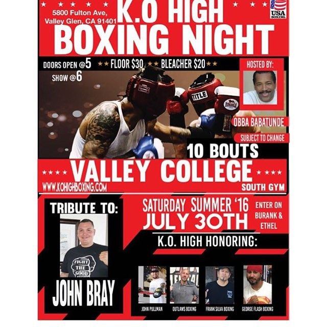 Jay Jack (Jaylon Jackson / @yackthebarber) Boxing Fight — KO HIGH Night at Valley College