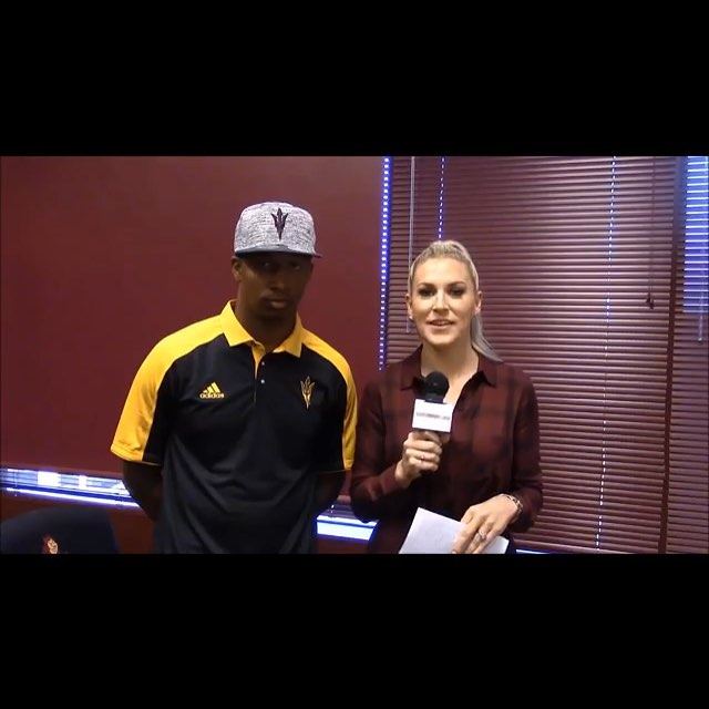 Armand Perry — Pre-Game Interview at ASU
