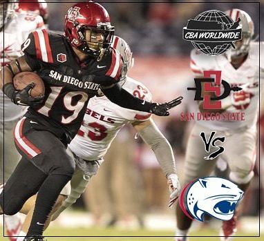 Donnel Pumphrey #19 SDSU — CBA Game Flyer