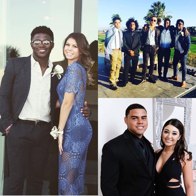 PROM — Tyjon Lindsey + Bookie Radley Hines + Bubba Bolden + Alex Perry + Haskell Garrett