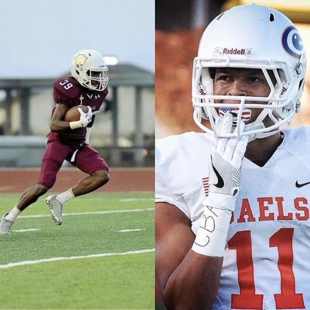 Darius Stewart #39 (Faith Lutheran + Desert Pines HS) + Bubba Bolden #11 BGHS