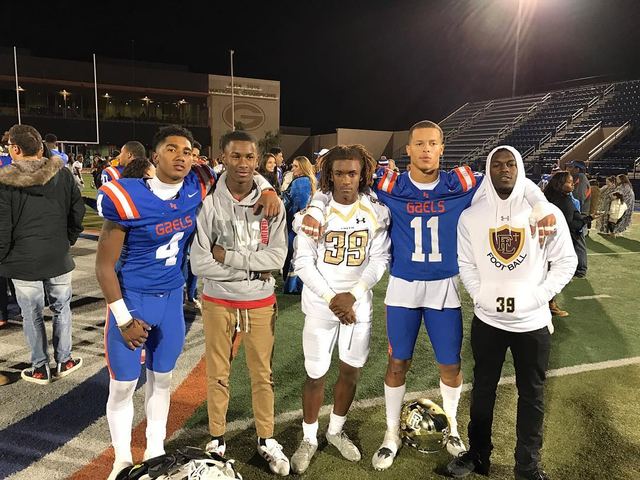 HS-Era CBA Crew — Alex Perry #4 BGHS + Bolden #11 BGHS + DAJAI + Stewart Cousins (Darius FLHS #39 + Darrien Desert Pines)