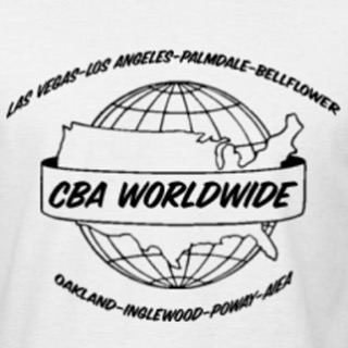 CBA Worldwide Tee — 'Locations' List (Las Vegas, Palm Springs, Bellflower)