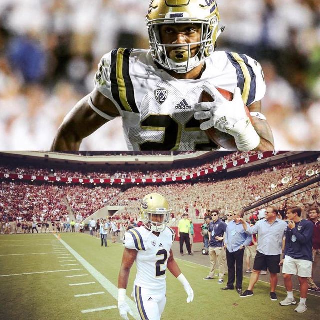 UCLA Collage — Nate Starks #23 (top) + Jaleel Wadood #2 (bottom)