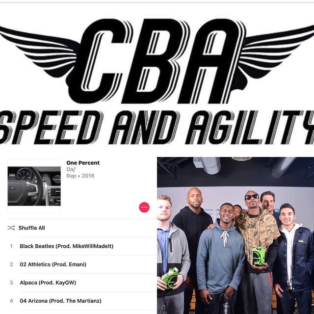 3-BRAND MEGA COLLAGE — CBA Speed & Agility + ONE PERCENT Tracklist + KONG WRAPS (DAJAI × Snoop)