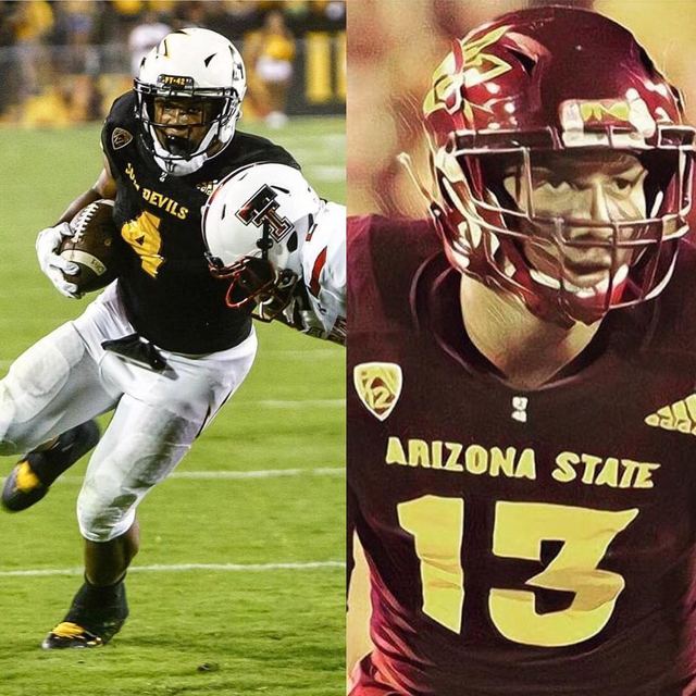 ASU Collage — Demario Richards #4 + Armand Perry (CBA PEEZ) #13