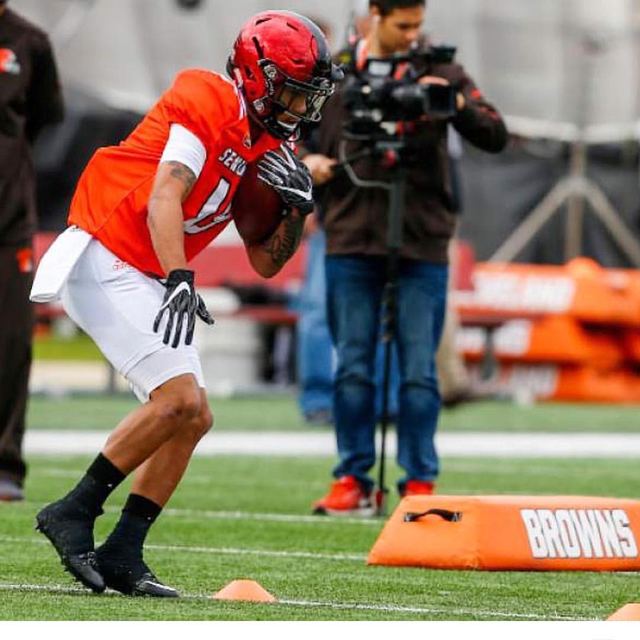Donnel Pumphrey — Senior Bowl Practice