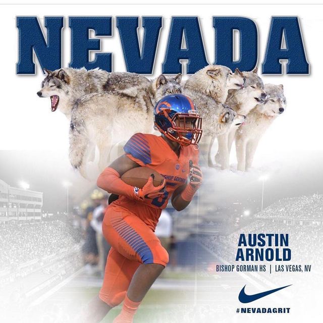 Nevada Wolf Pack (UNR) — #18 Austin Promo Graphic