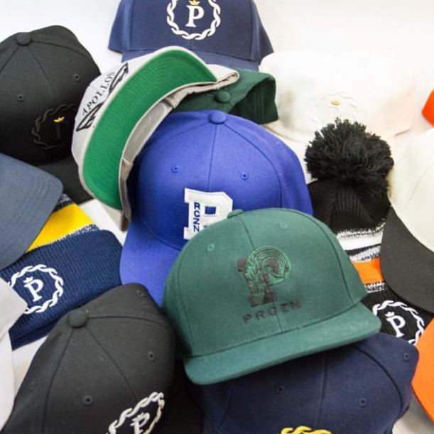 PRCZN (Precision) Hat Line Promo — Middle Hat is DAJAI's Design