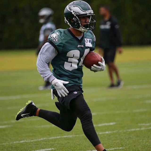 Donnel Pumphrey #34 — Philadelphia Eagles Practice (2nd Frame)