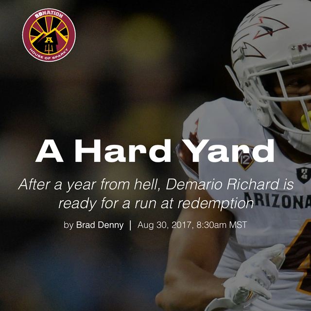 'A Hard Yard' — Demario Richards Redemption Feature (Aug 30, 2017)