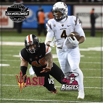 ASU vs Washington State — CBA Worldwide Branded Game Shot