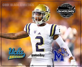 UCLA vs Washington — 'CODE BLACK ATHLETICS' Branded Graphic