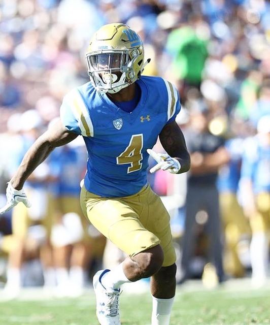 Jaleel Wadood UCLA #4 + Shay Fields Colorado #1 (Behind Him)