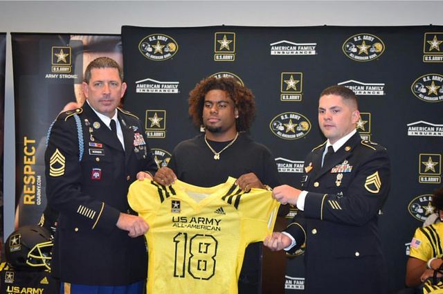 US Army #18 Jersey Presentation Ceremony