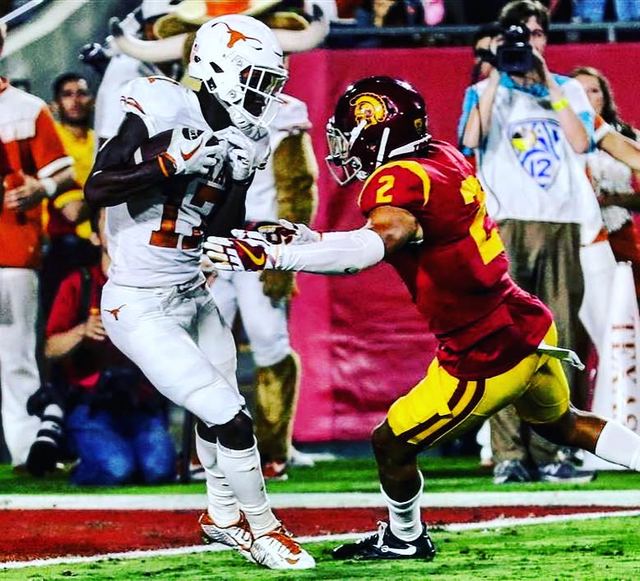 Bubba Bolden #2 USC — With Kids at USC Practice
