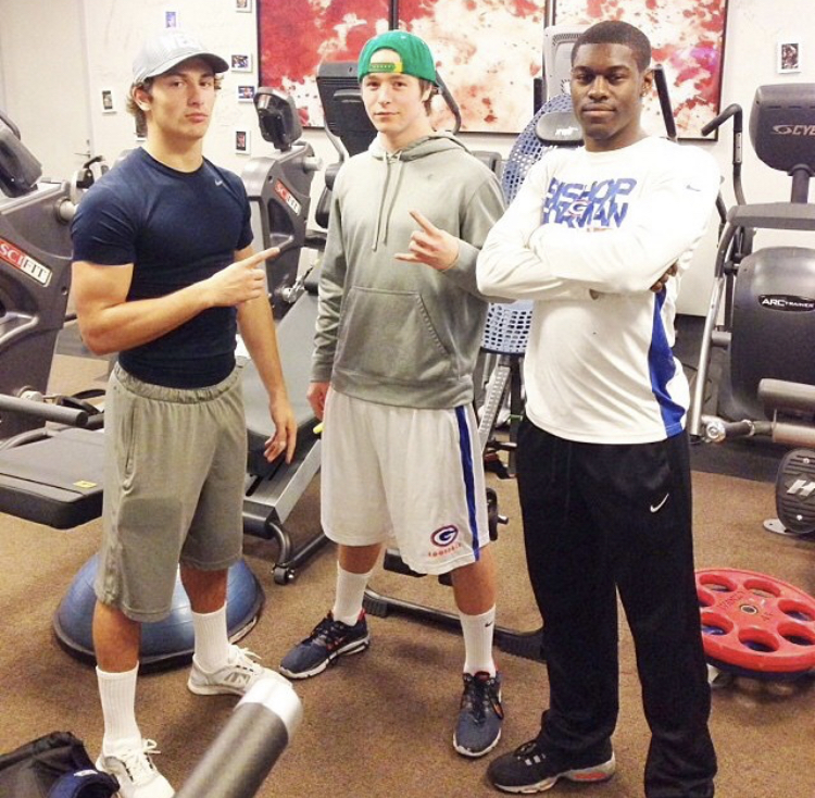 DAJAI with Nicco Fertitta and Nick Neilson at the Red Rock private executive gym, 2013